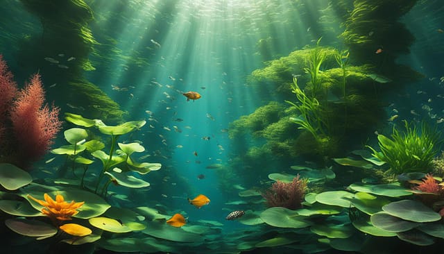 Piante acquatiche per la decorazione dell'acquario Piante acquatiche per la decorazione dell'acquario