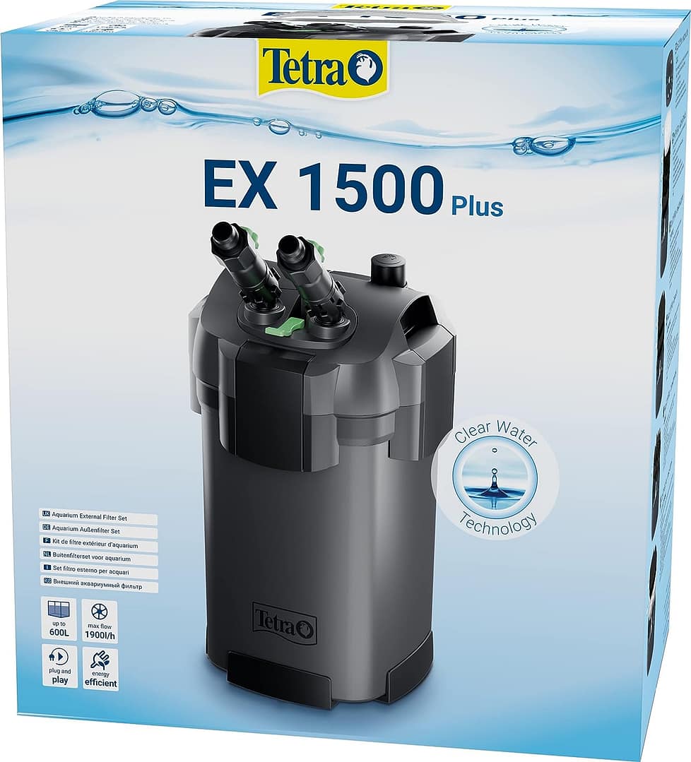 Tetra EX 1500 Plus: Il filtro perfetto per acquari di grandi dimensioni 1